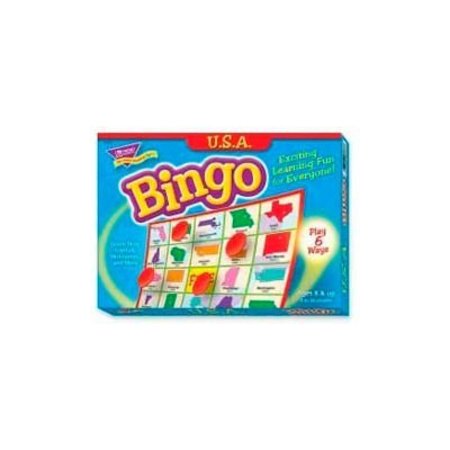 TREND ENTERPRISES Trend® U.S.A. Bingo Game, Age 8 & Up, 3 to 36 Players, 1 Box 6137